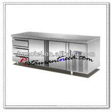 R100 2 Türen 3 Schubladen Fancooling Counter Top Kühlschrank Marken